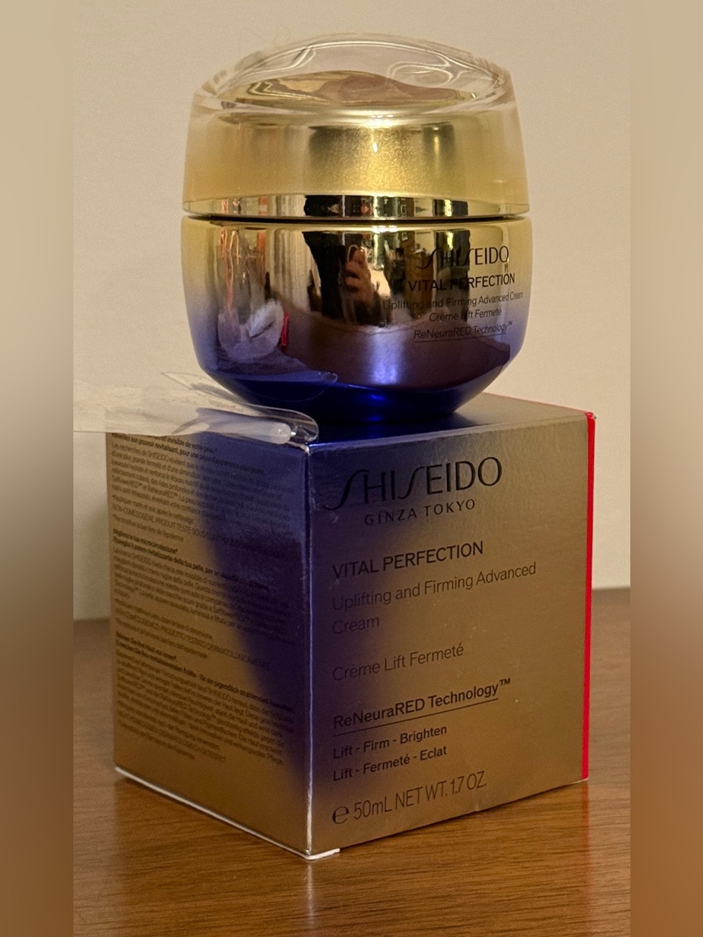 Shiseido Vital Perfection Uplifting and Firming Advanced Cream, 1.7 oz, NIB - Picture 2 of 10